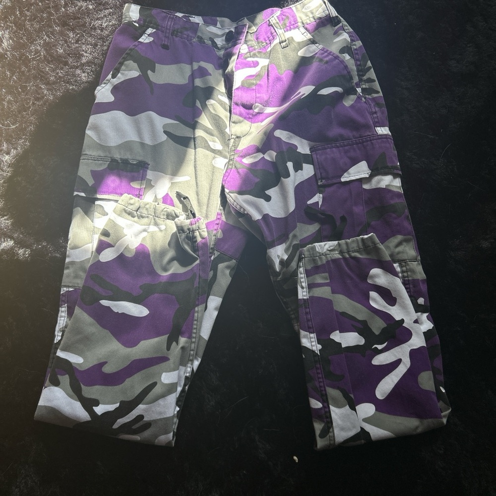Kids Camouflage Cargo Pants